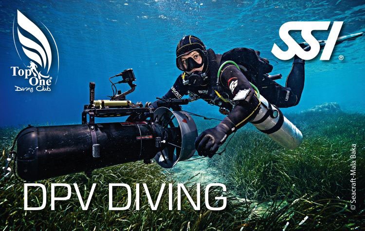 Locandina corso DPV Diving (Scooter)