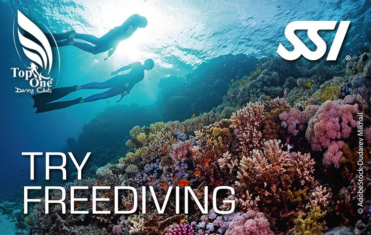 Locandina corso Try Freediving