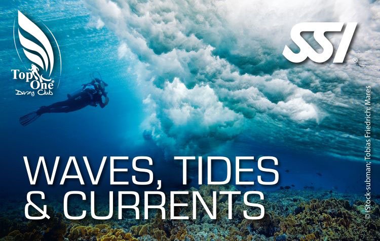 Locandina corso Waves, Tides & Currents