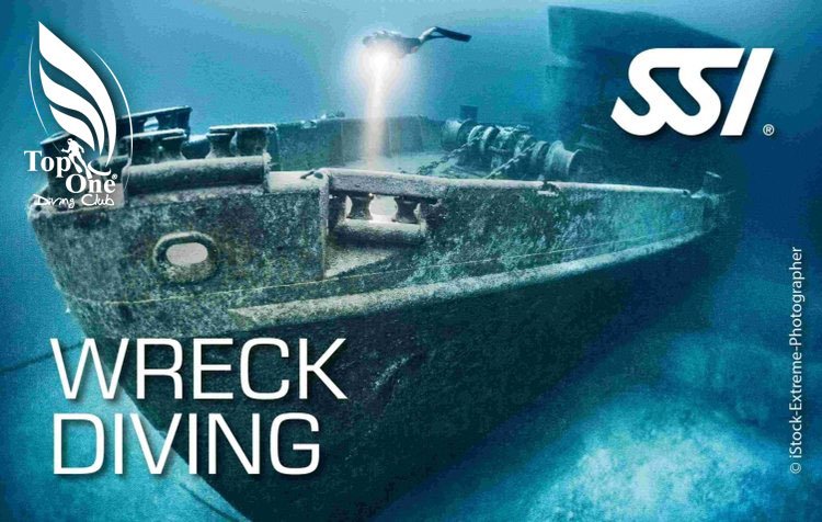 Locandina corso Wreck Diving
