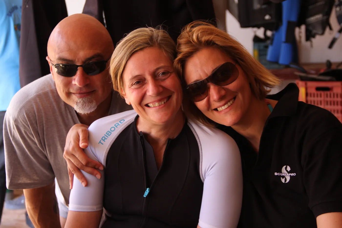 Guinness World Record 2015 a Sharm El Naga: arrivo e preparativi dello staff Top One Diving (foto 6)