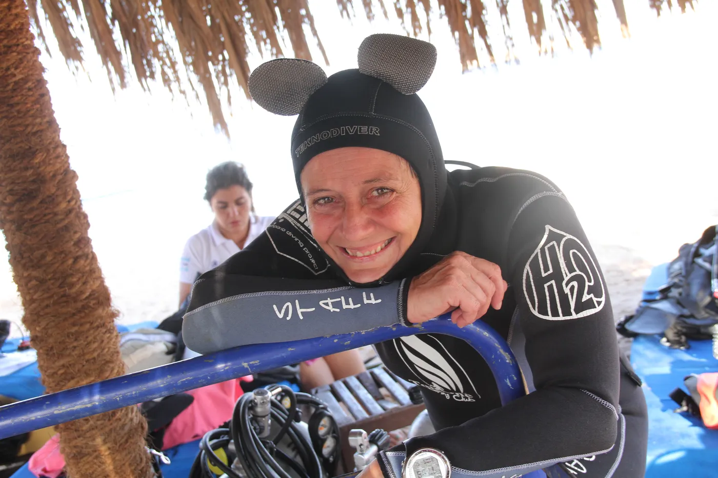Guinness World Record 2015: briefing e allenamenti della squadra Top One Diving nel Mar Rosso (foto 8)