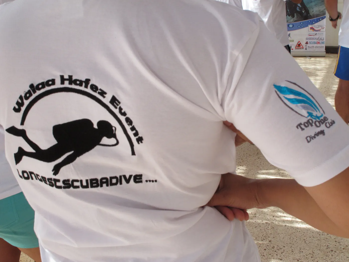 Guinness World Record 2015: briefing e allenamenti della squadra Top One Diving nel Mar Rosso (foto 19)