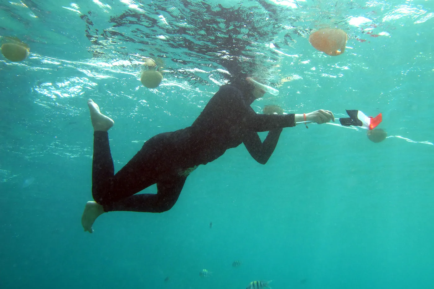 L'immersione del Guinness World Record nel Mar Rosso: 51 ore sott'acqua con Walaa Hafez (foto 28)