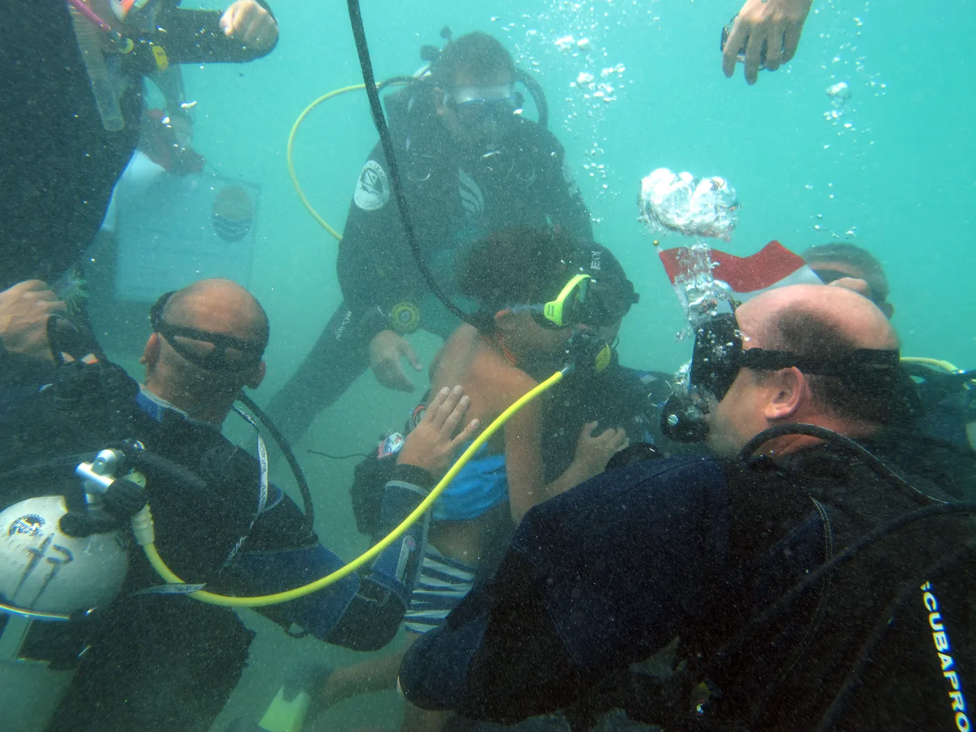 L'immersione del Guinness World Record nel Mar Rosso: 51 ore sott'acqua con Walaa Hafez (foto 30)