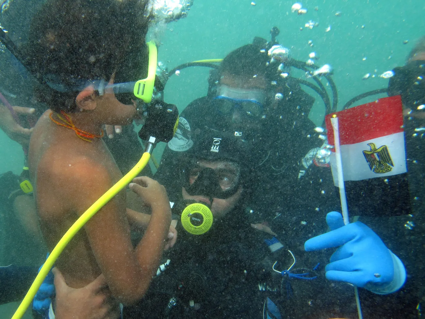 L'immersione del Guinness World Record nel Mar Rosso: 51 ore sott'acqua con Walaa Hafez (foto 33)