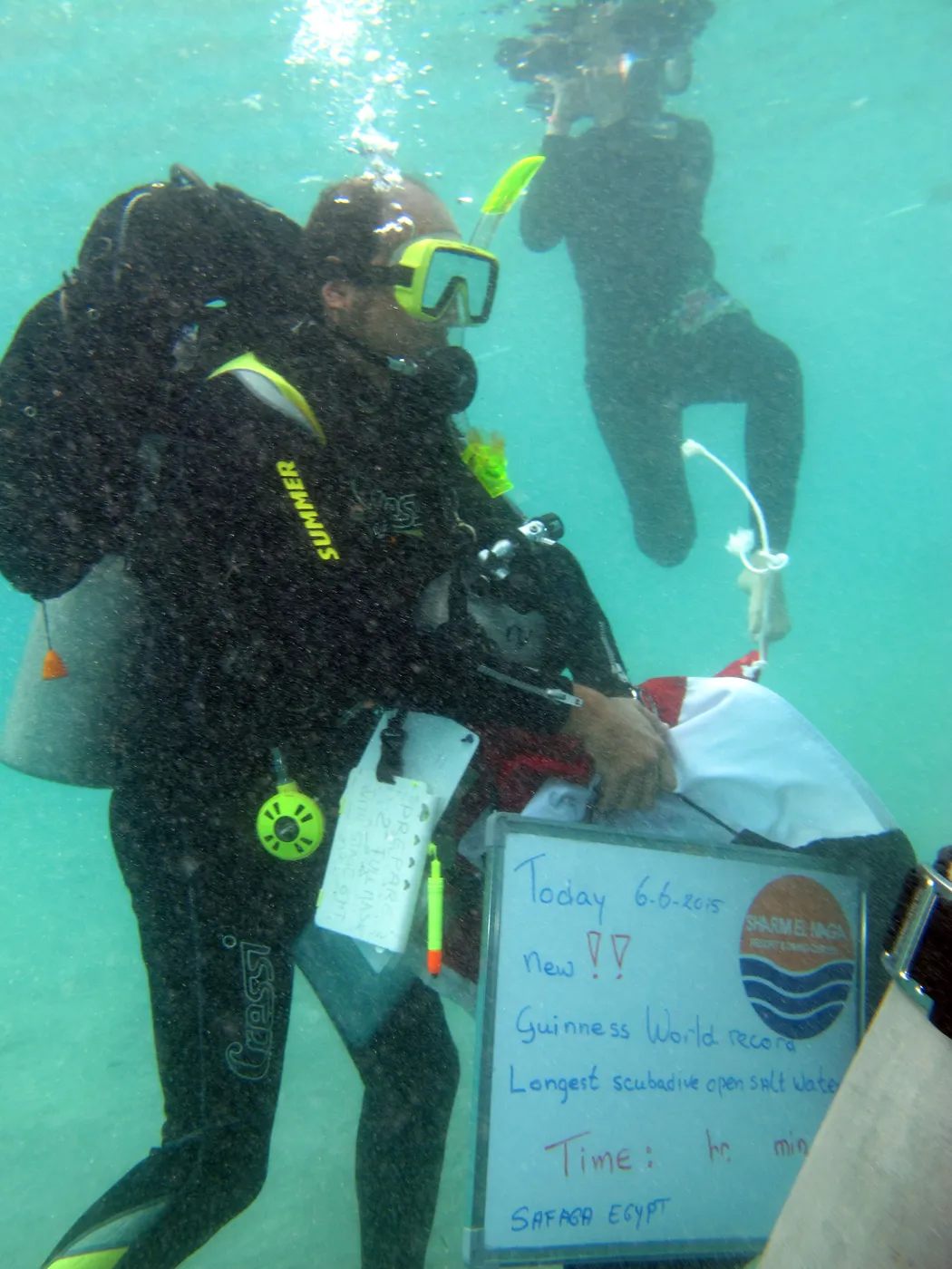 L'immersione del Guinness World Record nel Mar Rosso: 51 ore sott'acqua con Walaa Hafez (foto 34)