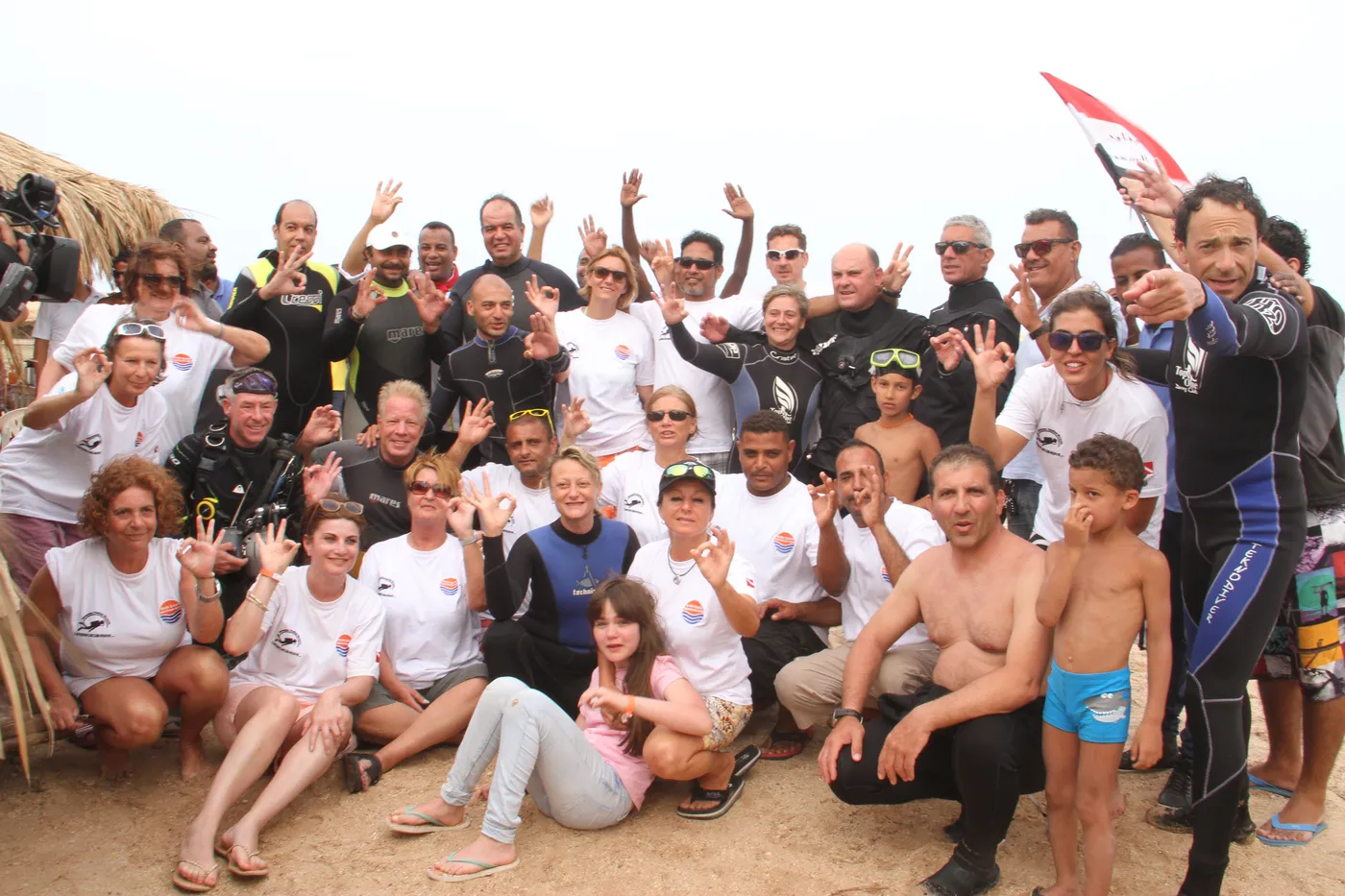 Guinness World Record 2015: l'uscita dall'acqua e i festeggiamenti dopo l'impresa (foto 42)