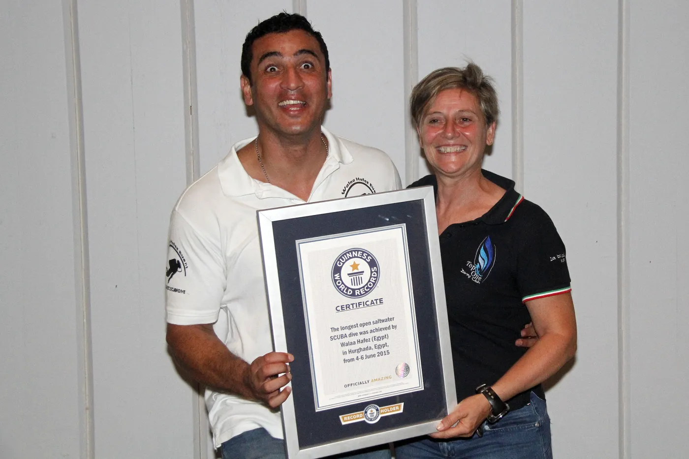 Guinness World Record 2015: la cerimonia e il certificato ufficiale a Sharm El Naga (foto 54)