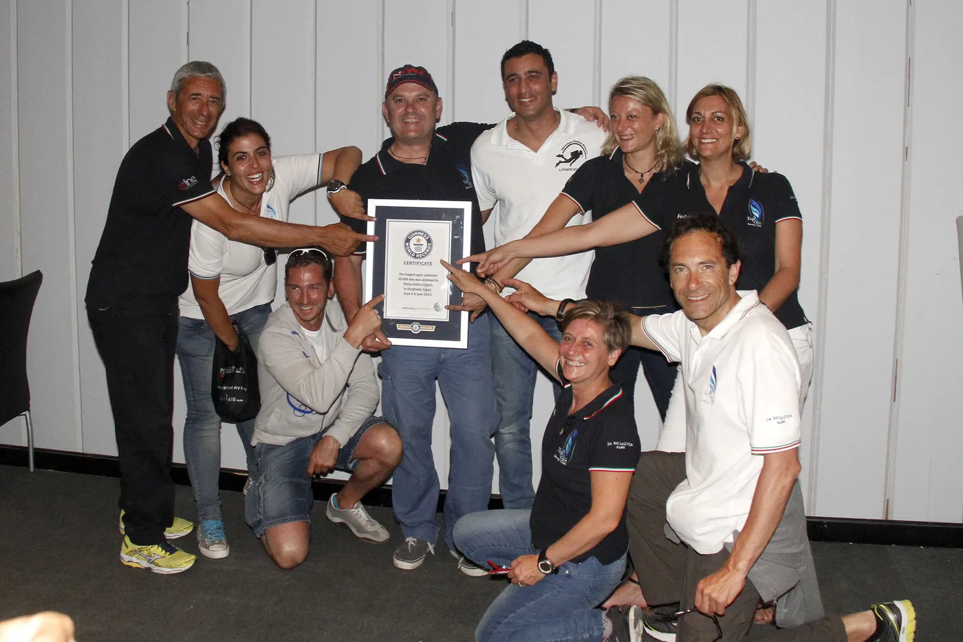 Guinness World Record 2015: la cerimonia e il certificato ufficiale a Sharm El Naga (foto 58)